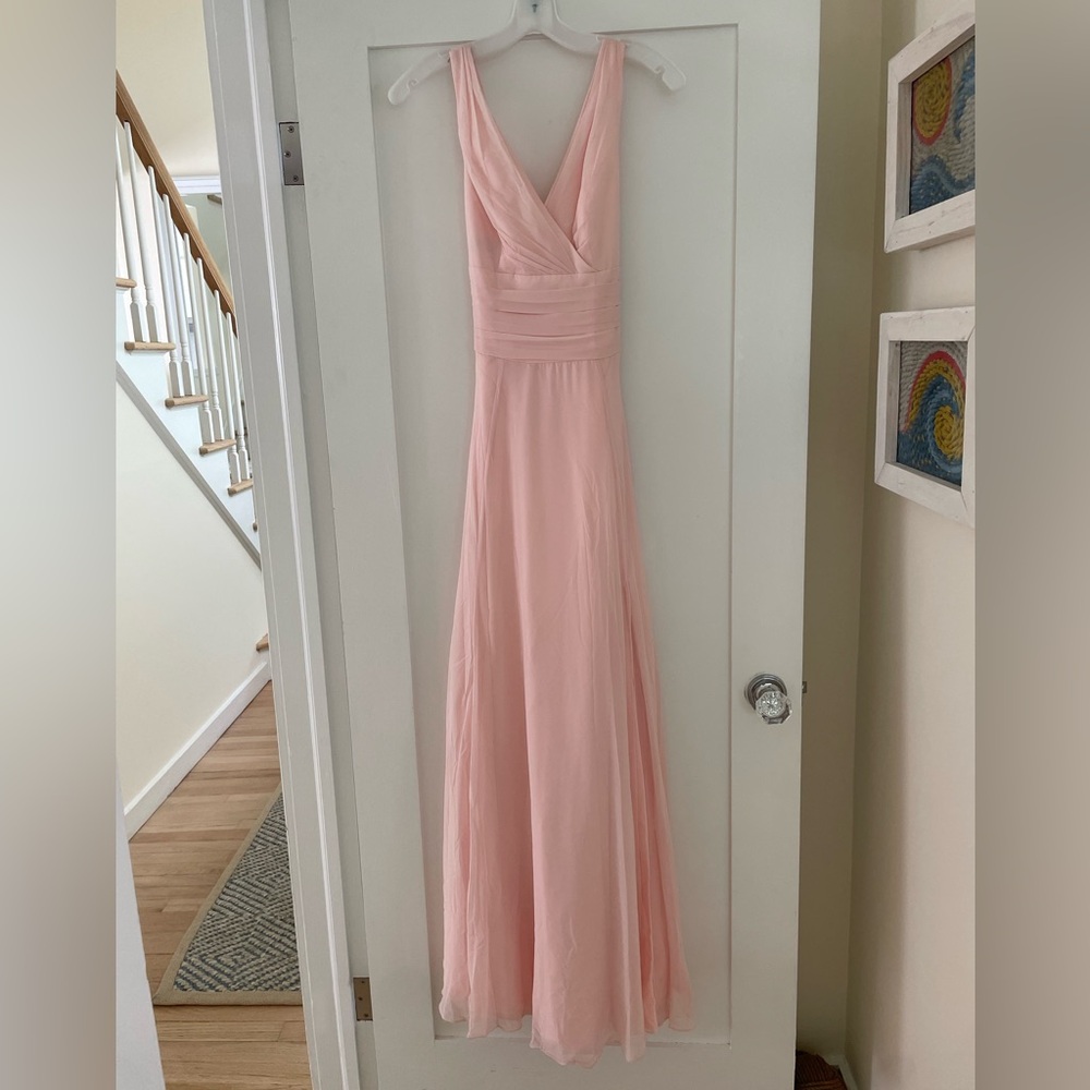 Pink Floor Length Dress